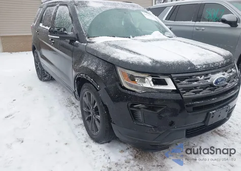 2018 Ford Explorer Xlt from USA, damaged, VIN 1FM5K8D86JGA11197
